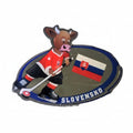 Offizieller Eishockey WM 2009 Sammler Pin Slowakei Slovensko mit Maskottchen