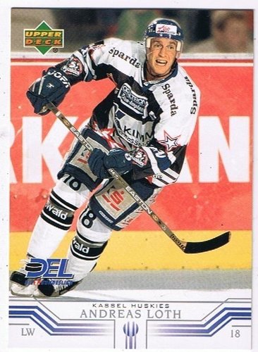 Upper Deck 2001/2002 # 129 Playercard Andreas Loth Kassel Huskies