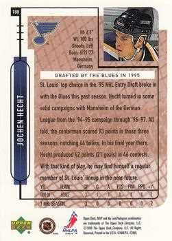 Upper Deck MVP #188 Jochen Hecht Rookie St. Louis Blues