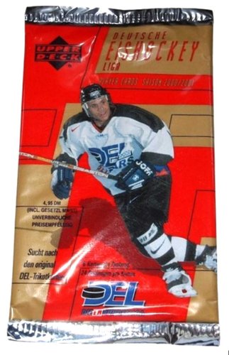 DEL Playerkarten 2000/2001 – Eishockey Sammelkarten Päckchen mit Raritäten & All-Star Karten