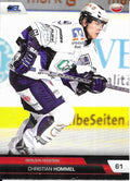 DEL Playerkarte Christian Hommel – Iserlohn Roosters 2008/2009