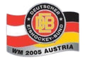 DEB Eishockey Pin WM 2005 Österreich Deutschland Sammlerpin
