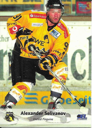 2006/2007 City-Press #140 Alexander Selivanov – Krefeld Pinguine (Serie 1 Base Card)
