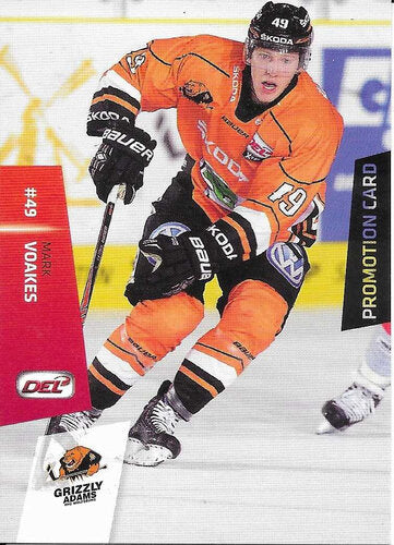Playerkarte 2013/2014 #265 Mark Voakes Grizzly Adams Wolfsburg Promotion Card
