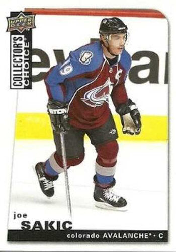 2008-09 Upper Deck Collector's Choice #80 Joe Sakic Colorado Avalanche (Base-Card)