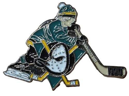 Anaheim Mighty Ducks Pin Spieler – NHL Eishockey Fan Sammlerstück
