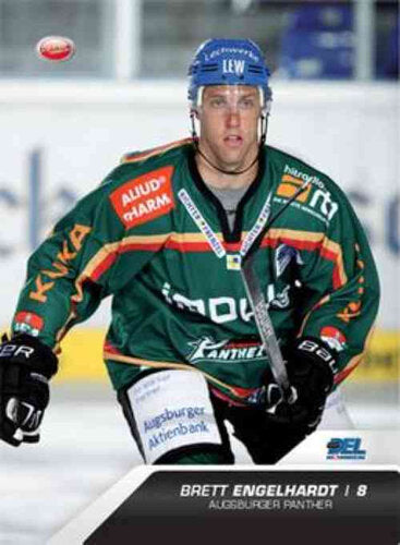 2009/2010 City-Press #101 Brett Engelhardt – Augsburger Panther (Base Card)
