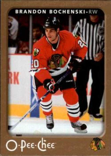 2006-07 O-Pee-Chee #115 Brandon Bochenski Chicago Blackhawks NHL Karte