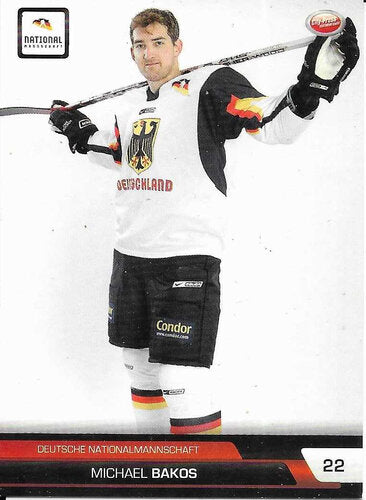 Michael Bakos Playerkarte 2008/2009 #031 Deutsche Nationalmannschaft