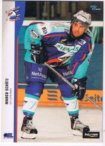 Playerkarte 2005/2006  #255 Marco Schütz Adler Mannheim
