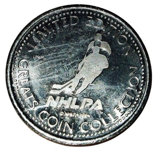 1996-97 Got-Um NHLPA Hockey Greats Coins Jaromir Jagr - Pittsburgh Penguins