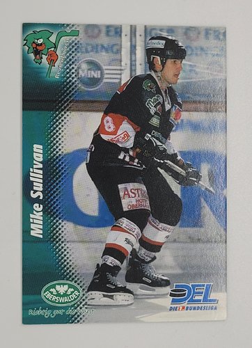 1999/2000 Powerplay #296 Mike Sullivan – Revier Löwen Oberhausen (Base Card)