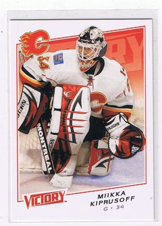 Upper Deck Victory 2008/2009 Miika Kiprusoff Flames