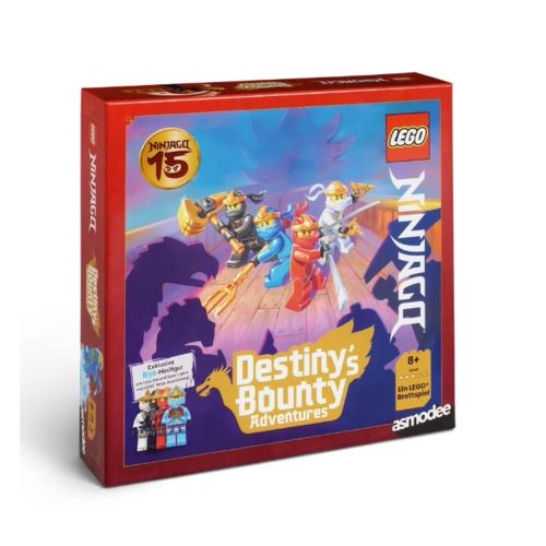 LEGO Ninjago Destiny's Bounty Adventures Brettspiel von Asmodee Dotted Games