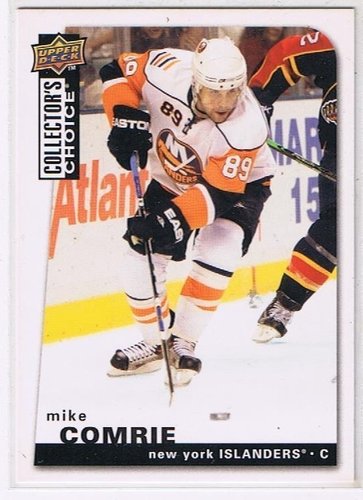 NHL Eishockey Playerkarte Mike Comrie New York Islanders Upper Deck Collector's Choice 2008/2009 #119 Base Card