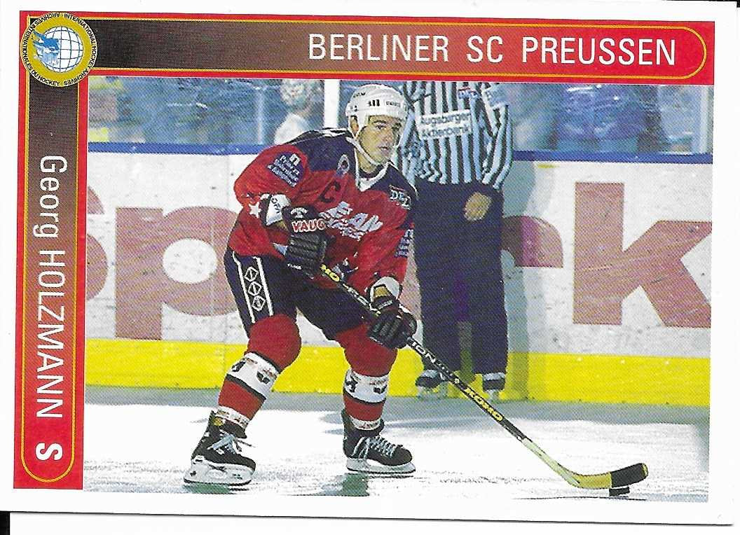 1994-1995 Playerkarte Berliner SC Preussen #64 Georg Holzmann