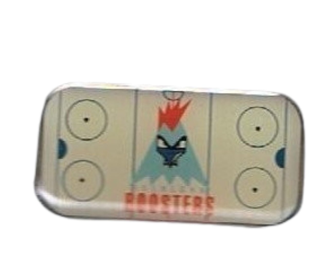 Eisflächen-Pin Iserlohn Roosters – Retro-Logo mit Butterflyverschluss – Sammlerartikel