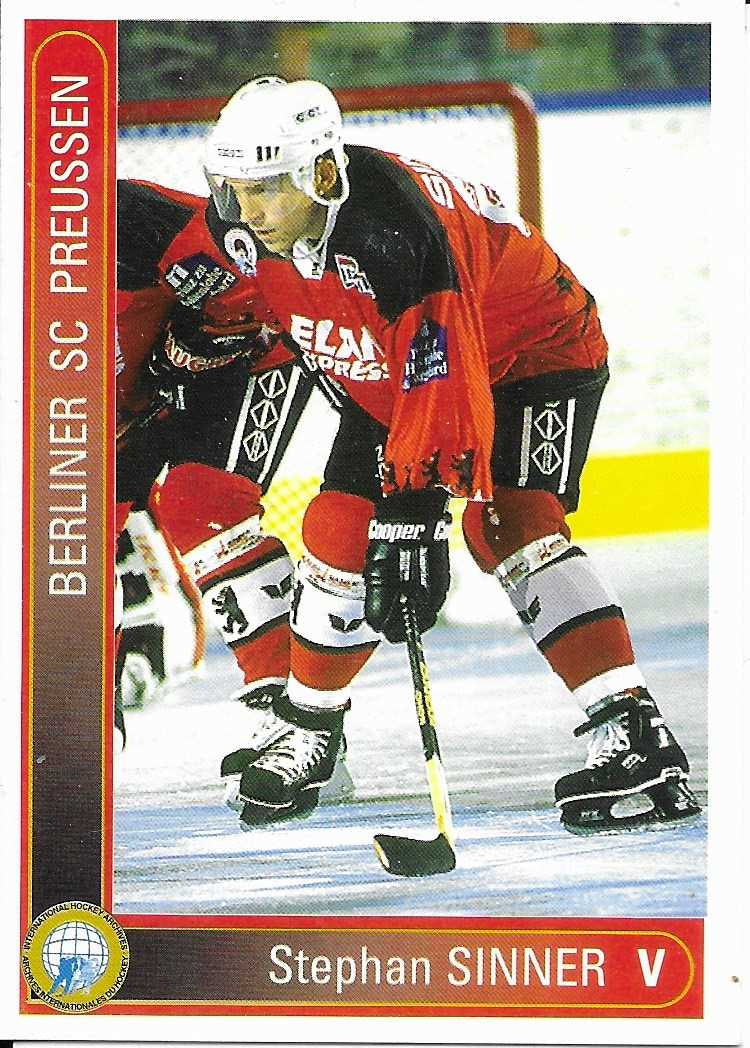 Playerkarte 1994/1995 Stephan Sinner – BSC Preussen Berlin #71