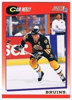NHL Playerkarte Cam Neely Boston Bruins