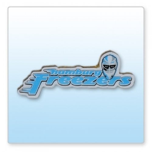 Eishockeypin Freezers Schriftzug groß