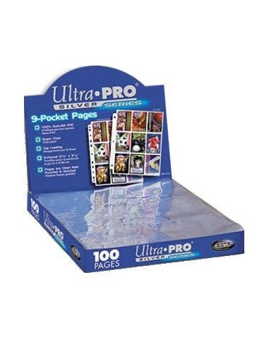 Ultra Pro Silver Hüllen für 9 Karten100 Stück