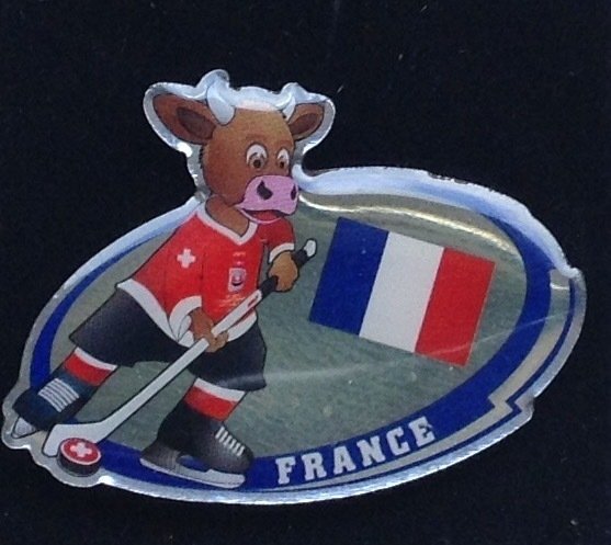 Pin Eishockey WM 2009 Team Frankreich