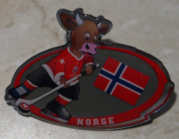 Pin Eishockey WM 2009 Team Norwegen