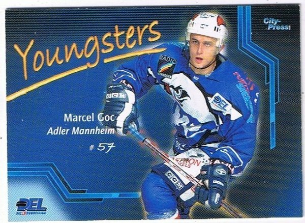 DEL Playerkarte Marcel Goc Adler Manheim Youngsters