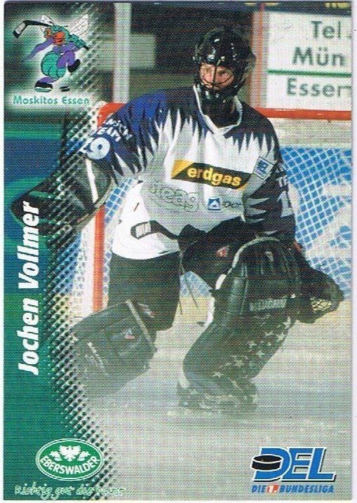DEL Playerkarte 1999/00 Jochen Vollmer Moskitos Essen