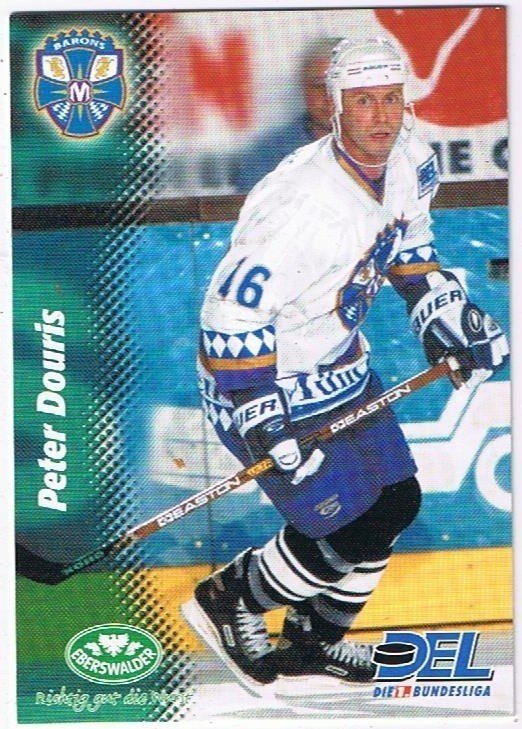 Playerkarte 1999/2000 Peter Douris München Barons