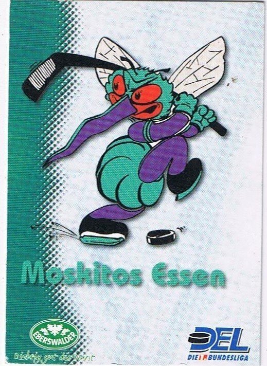 DEL Playerkarte 1999/00 Moskitos Essen Checkliste