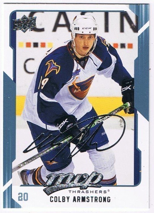 Upper Deck MVP 2008/2009 Colby Armstrong Thrashers