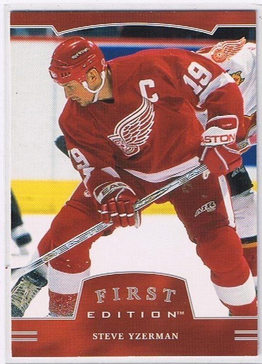 2002/2003 BAP First Edition #151 Steve Yzerman Detroit Red Wings