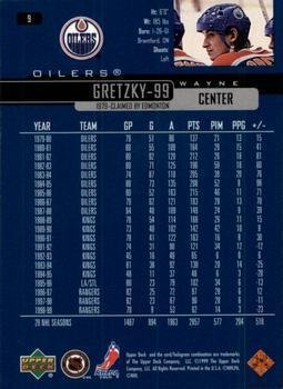 1999/2000 Upper Deck Wayne Gretzky - Edmonton Oilers