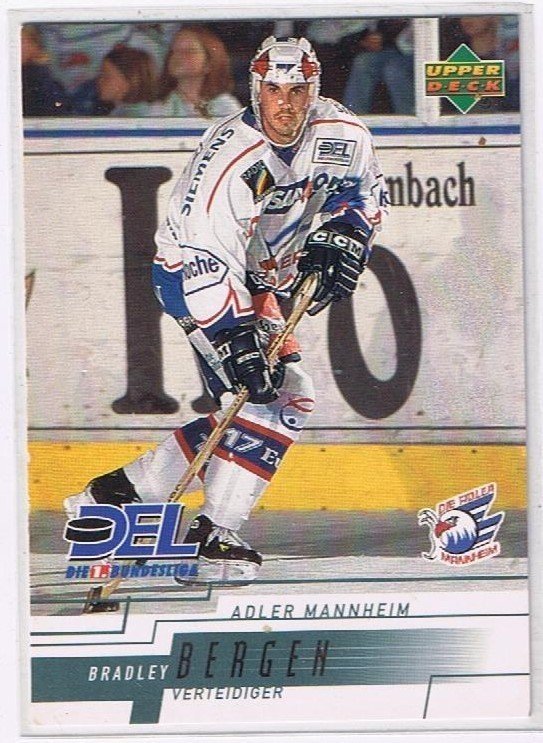 DEL 2000/2001 Bradley Bergen Adler Mannheim