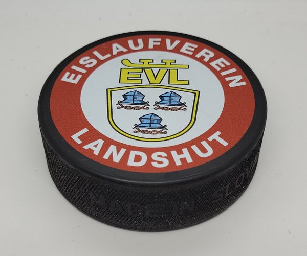 Eishockeypuck Eislaufverein EVL Lanshut