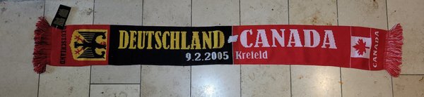Fanschal Länderspiel Deutschland gegen Canada 09.02.05