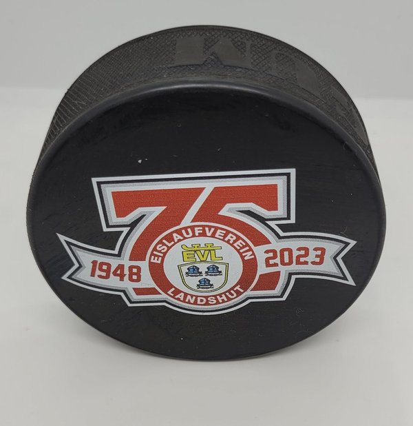 Eishockeypuck 75 Jahre 1948 - 2023 Eislaufverein Landshut