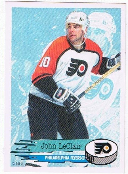 1995/1996 Panini Stickers John LeClair Philadelphia Flyers