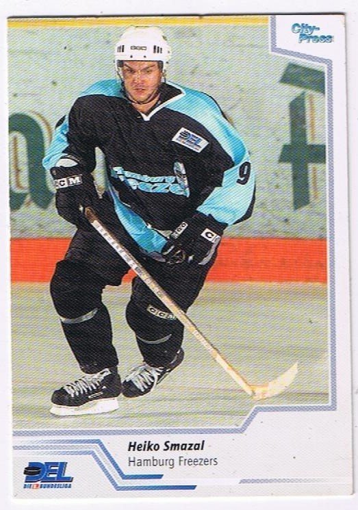 DEL Playerkarte 2002/2003 Heiko Smazal Hamburg Freezers