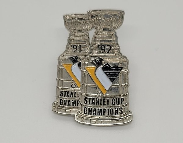 Stanley Cup Pin 1991/1992 Pittsburgh Penguins